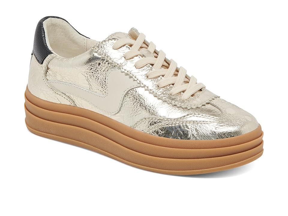 Dolce Vita Notice X (Platinum Distressed Leather) Women's Shoes Product Image