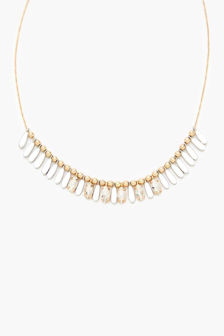 Faux Stone & Gem Necklace | Forever 21 Product Image