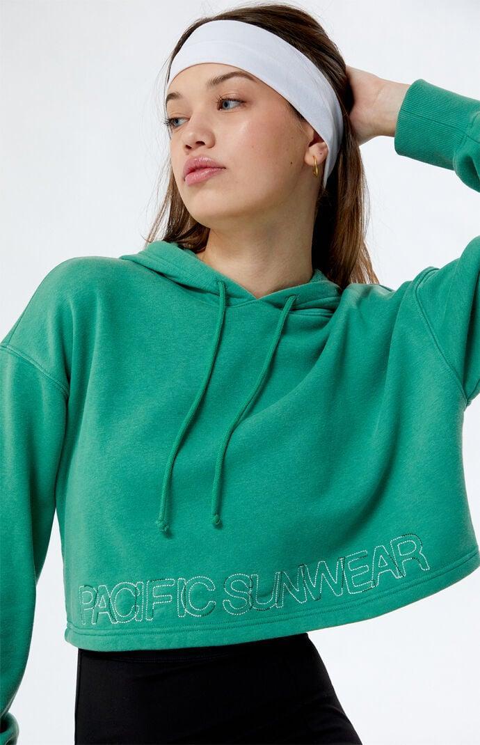 Women's Cropped Boxy Hoodie Product Image