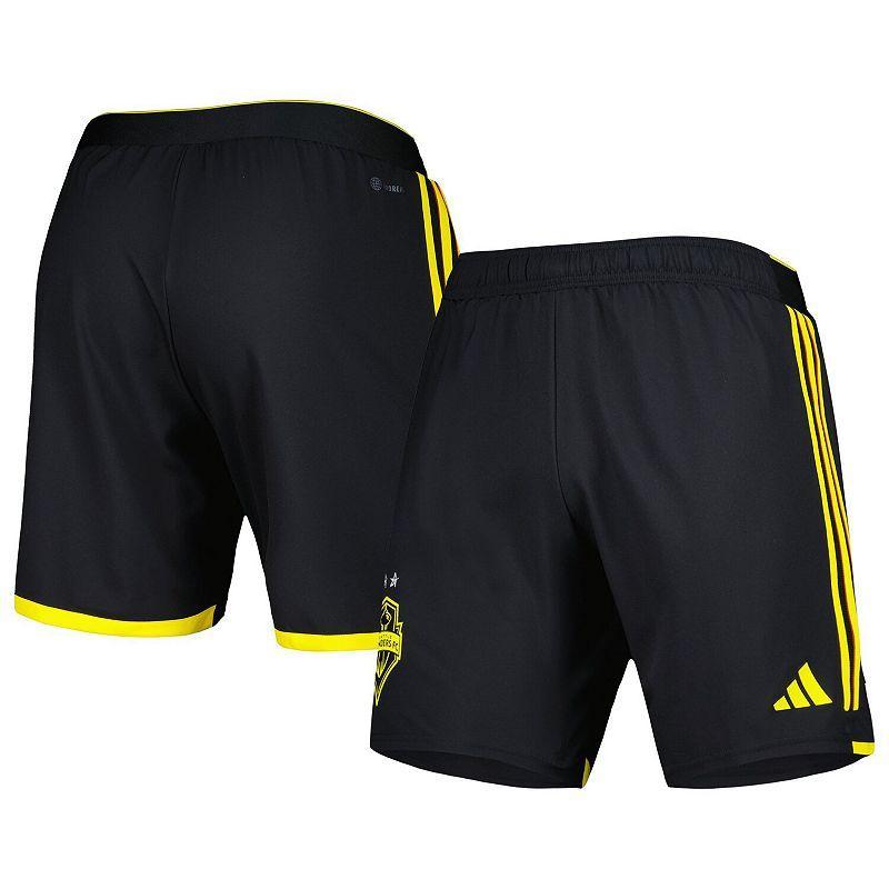 Mens adidas Seattle Sounders FC 2023 Away AEROREADY Authentic Shorts Product Image