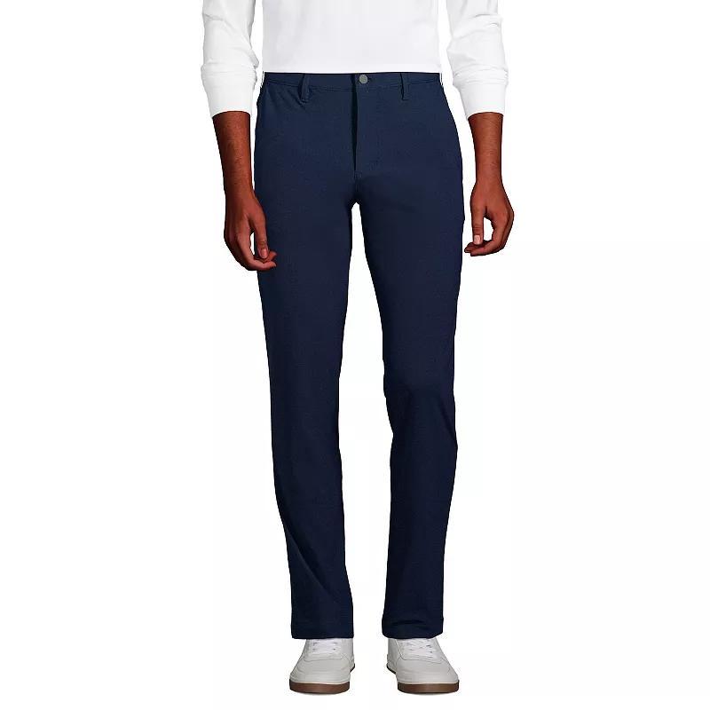 Mens Lands End Straight-Leg Flex Performance Chino Pants Radiant Blue Product Image