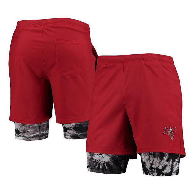 Mens FOCO Red Tampa Bay Buccaneers Running Shorts Product Image