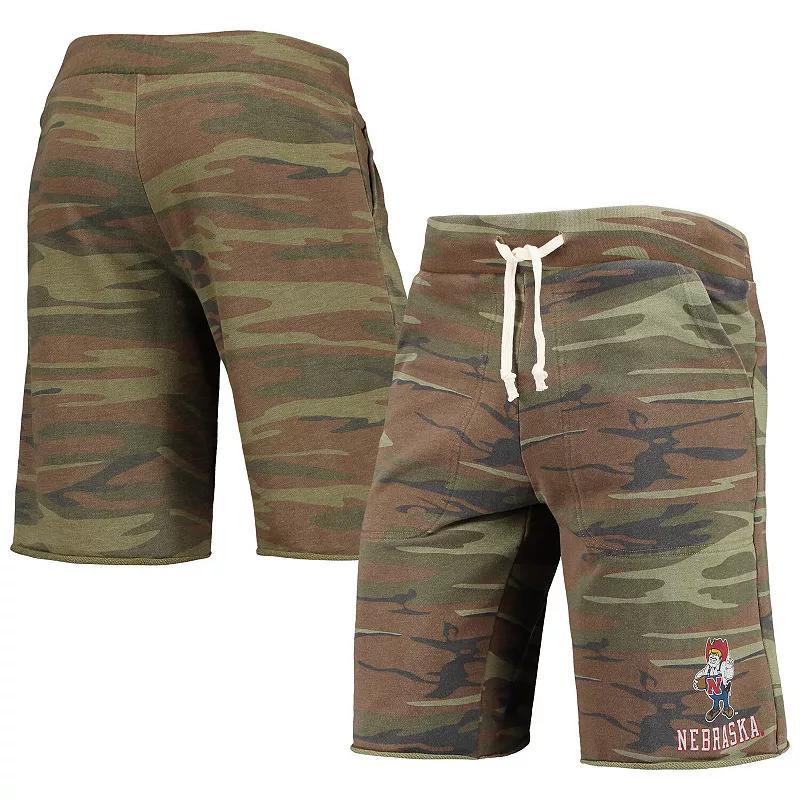 Mens Camo Alternative Apparel Nebraska Huskers Victory Lounge Shorts Product Image