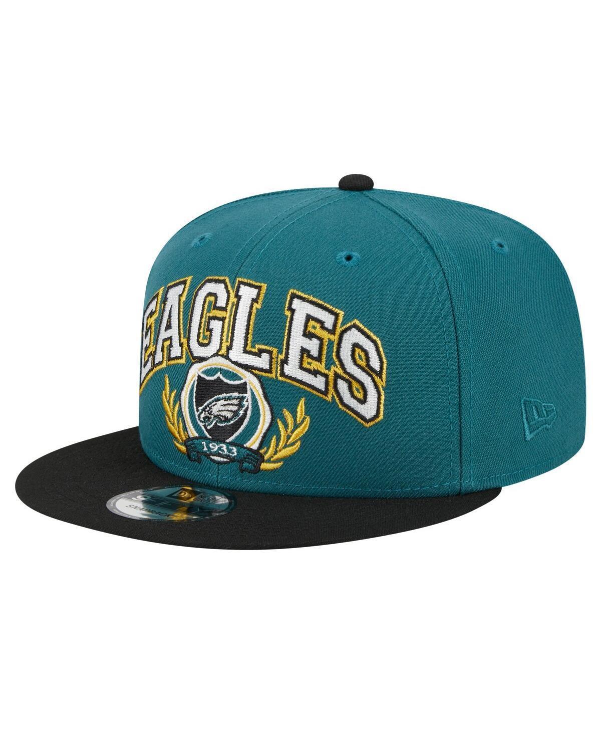 Mens New Era Midnight /Black Philadelphia Eagles Team Establish 9FIFTY Snapback Hat Product Image