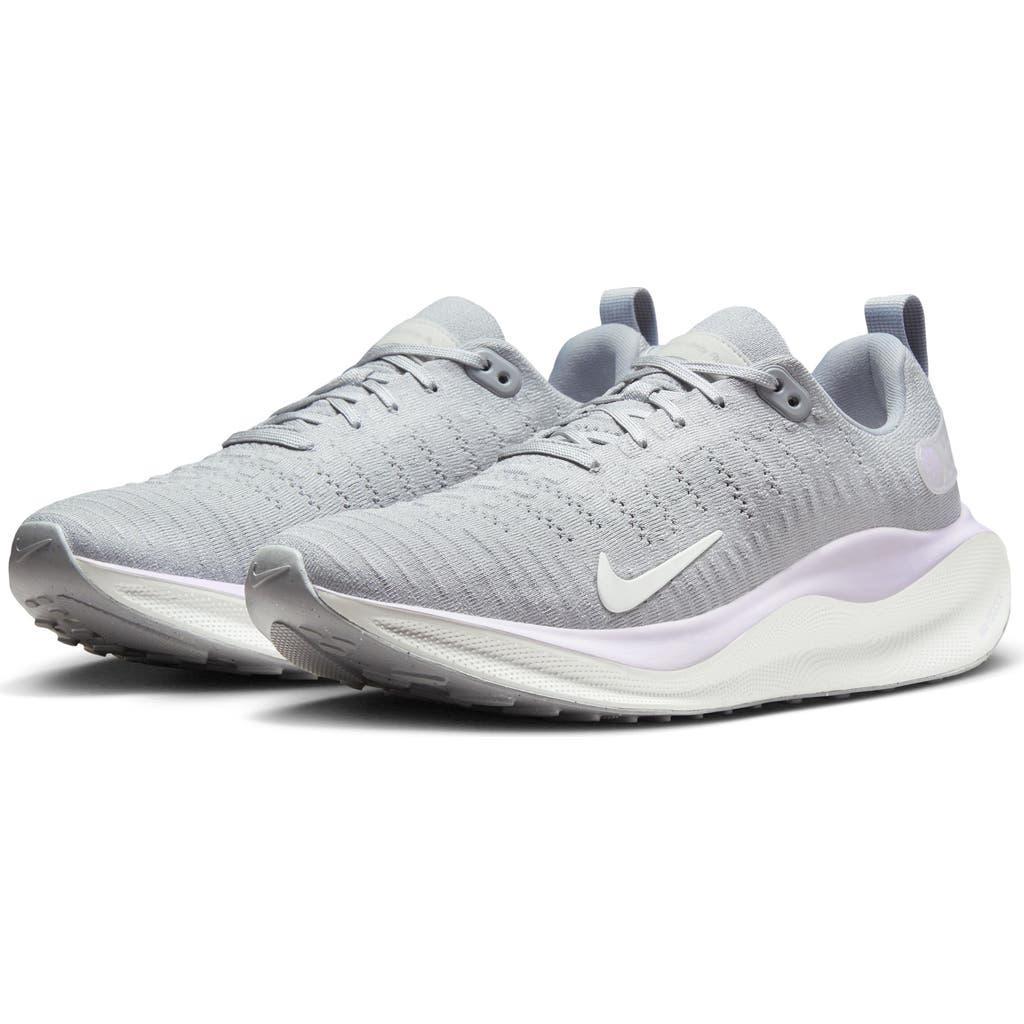 NIKE Women's Infinityrn 4 Road Running Shoes (extra Wide) In Light Smoke Grey/barely Grape/violet Mist/summit White Product Image