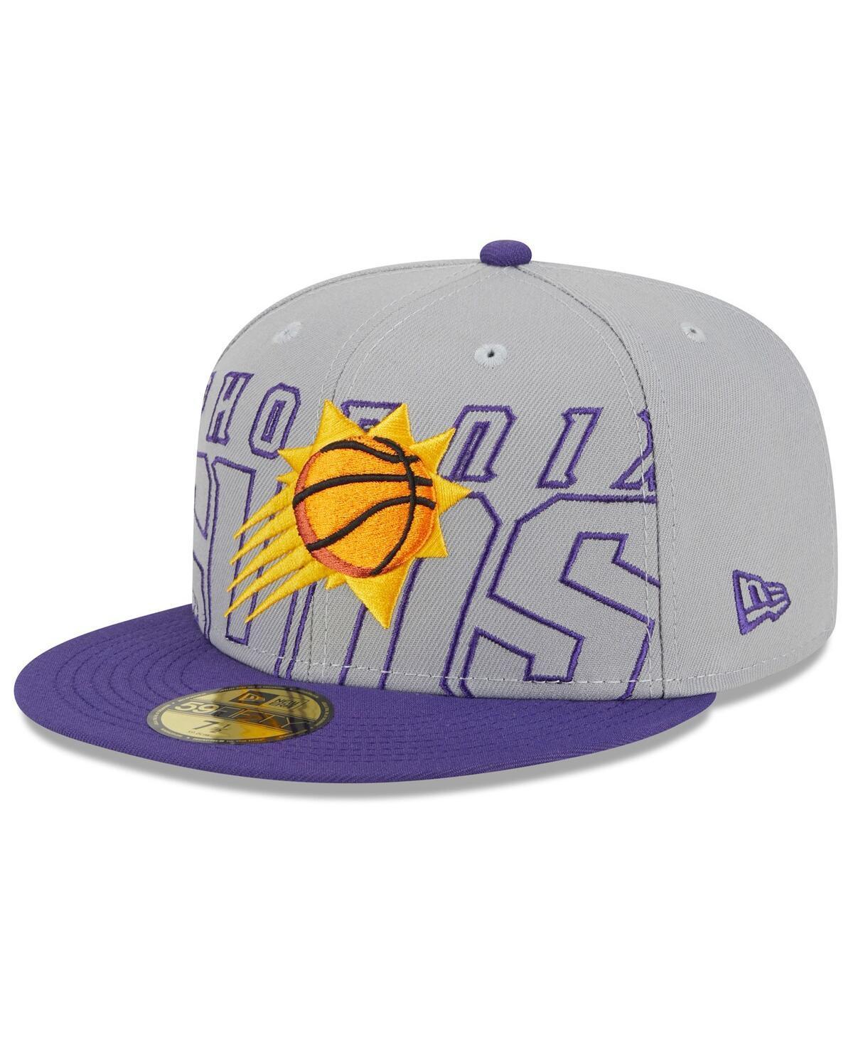 Mens New Era Gray Phoenix Suns 2023 Nba Draft Two-Tone 59FIFTY Fitted Hat - Gray Product Image