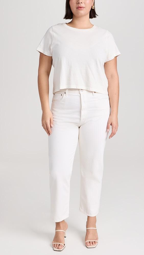 AGOLDE 90s Crop: Mid Rise Loose Straight Jeans | Shopbop Product Image