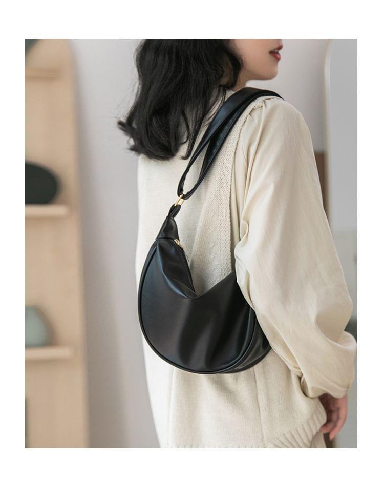 Faux Leather Crossbody Bag Product Image