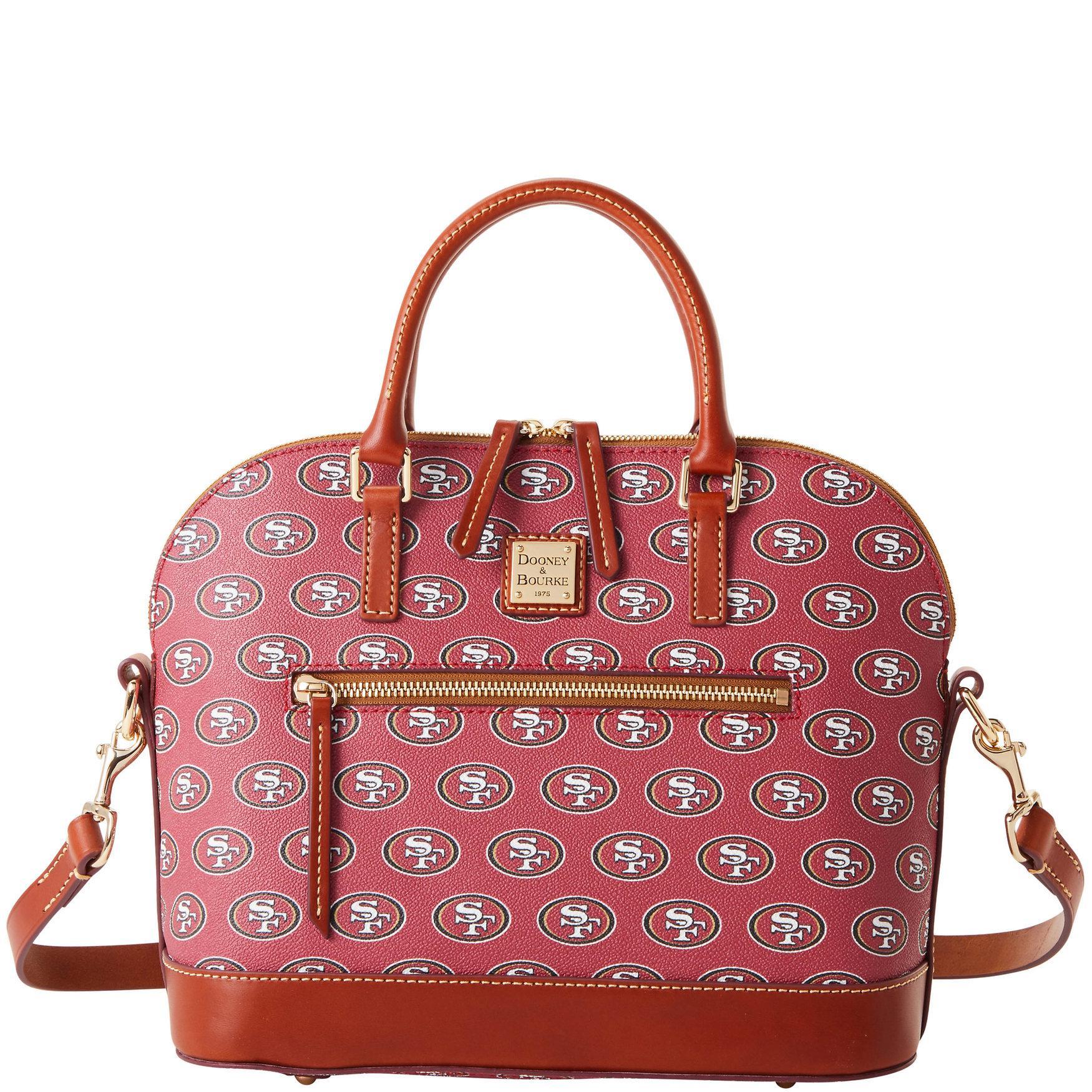 Dooney & Bourke NFL 49Ers Domed Zip Satchel Product Image