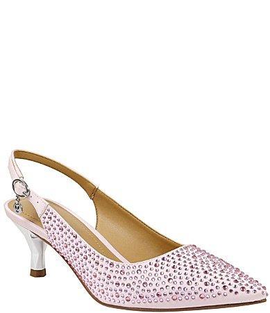 J. Rene Ferryanne Slingback Pointed Toe Pump Product Image