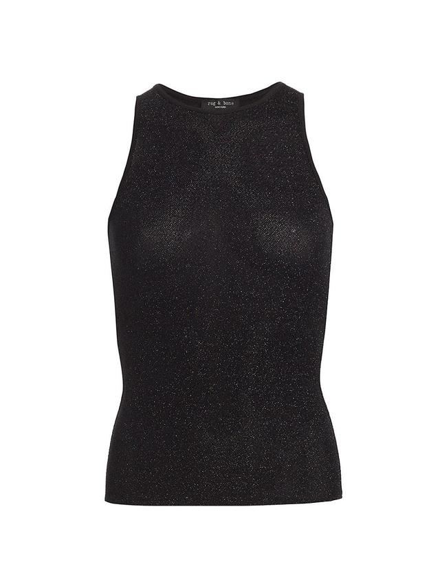 Womens Lilith Metallic Fitted Tank Product Image