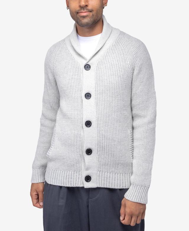 X-Ray Mens Shawl Collar Cardigan Product Image