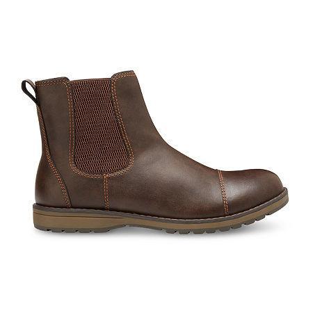 Eastland Mens Drew Chelsea Boots -BROWN Product Image
