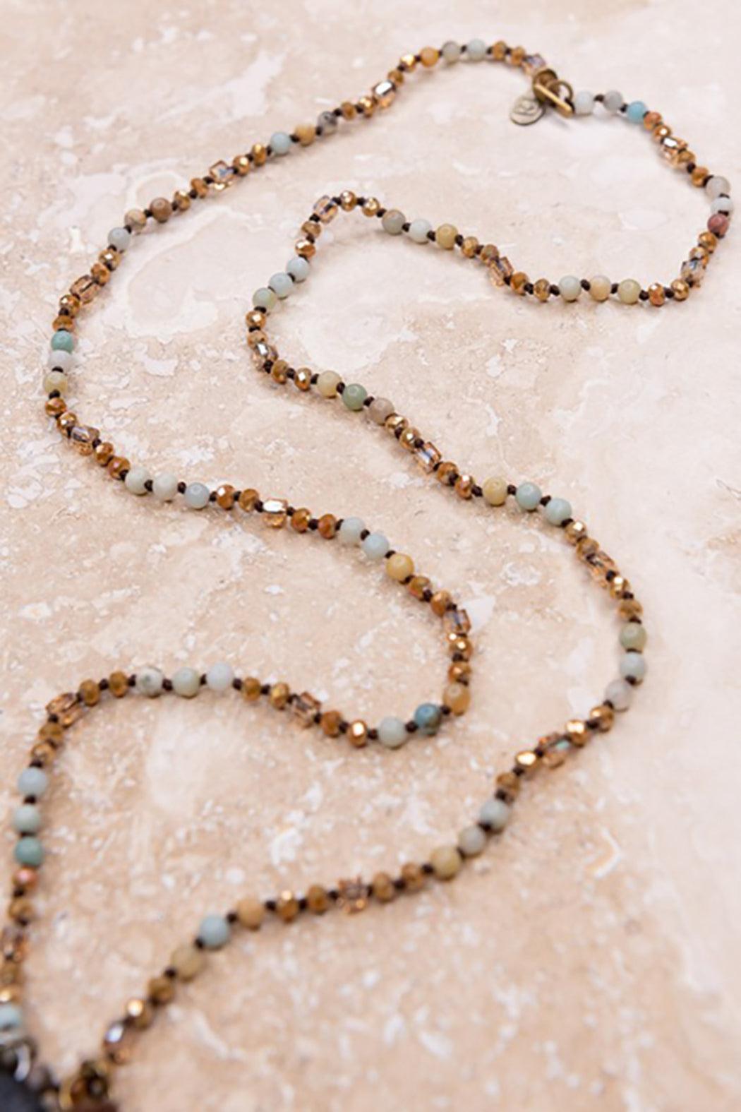 Beaded Natural Stones Necklace Product Image