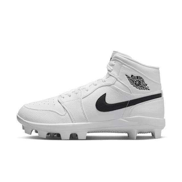 Jordan Mens Retro 1 MCS - Baseball Shoes White/Black Product Image