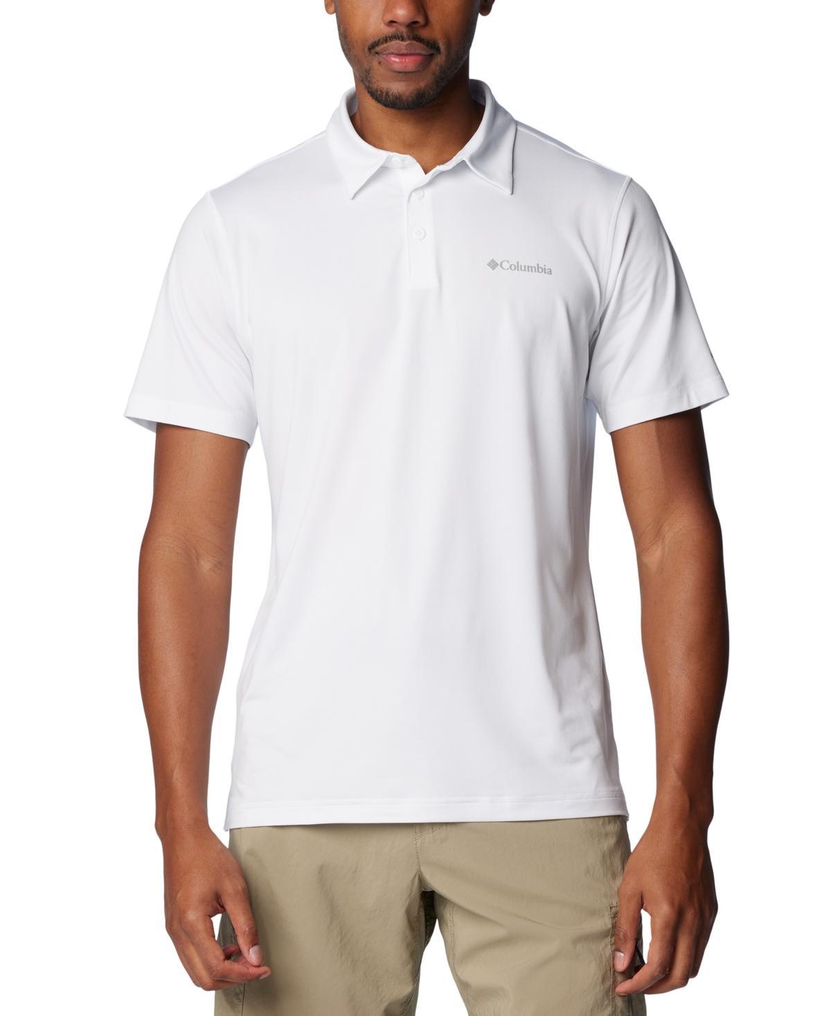 Columbia Mens Carter Short Sleeve Performance Crest Polo Product Image