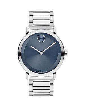 Movado Bold Evolution 2.0 Leather Strap Watch, 40mm Product Image