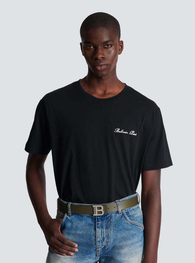 Reversible leather B-Belt Product Image