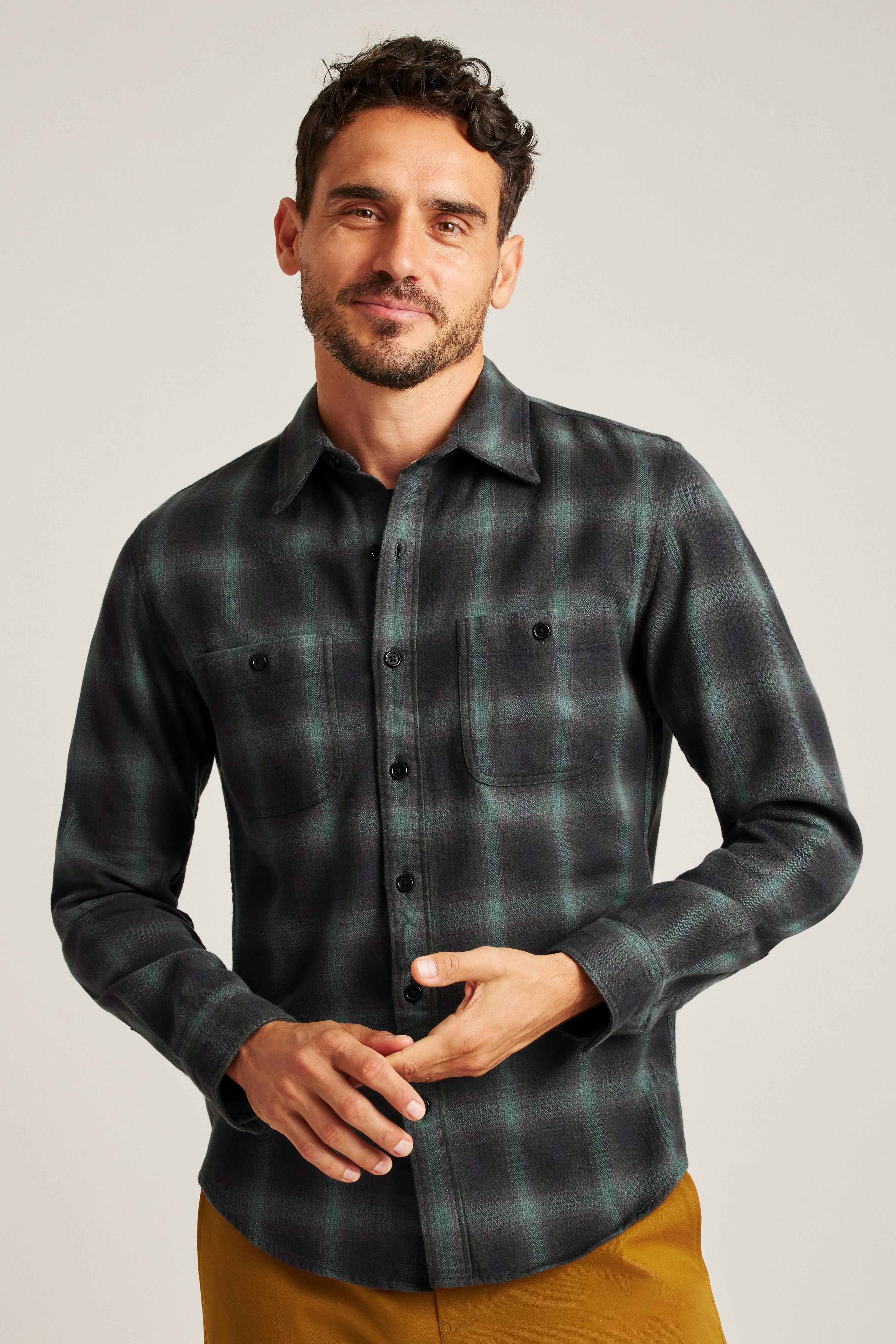 Stretch Flannel Shirt Product Image