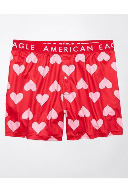 AEO Valentine Hearts Ultra Soft Pocket Boxer Short Mens Product Image