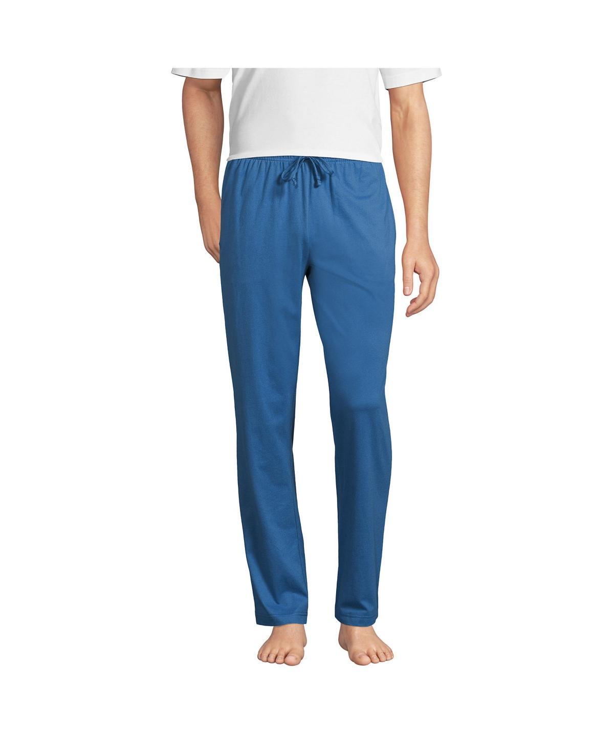 Lands End Mens Knit Jersey Sleep Pants Product Image