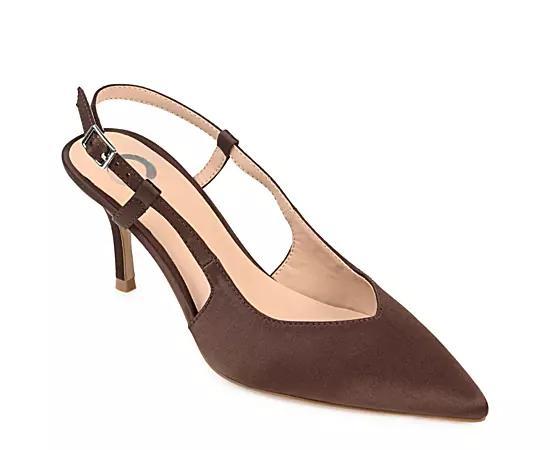 Journee Collection Knightly Womens Slingback Heels Product Image