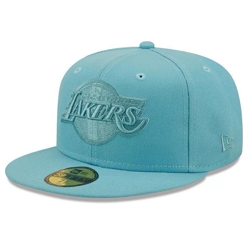 Mens New Era Los Angeles Lakers Color Pack Foam 59FIFTY Fitted Hat Product Image