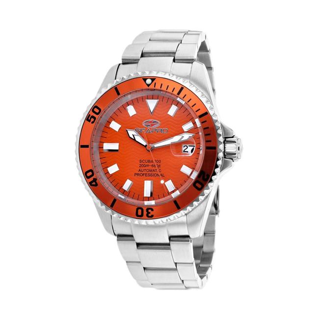 Seapro Mens Scuba 200 Orange dial watch - SP4315 - Orange Product Image