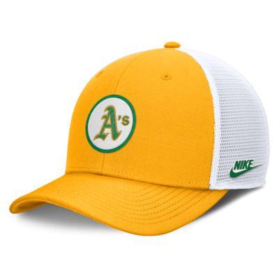 Oakland Athletics Cooperstown Rise Men's Nike Dri-FIT MLB Trucker Adjustable Hat Product Image