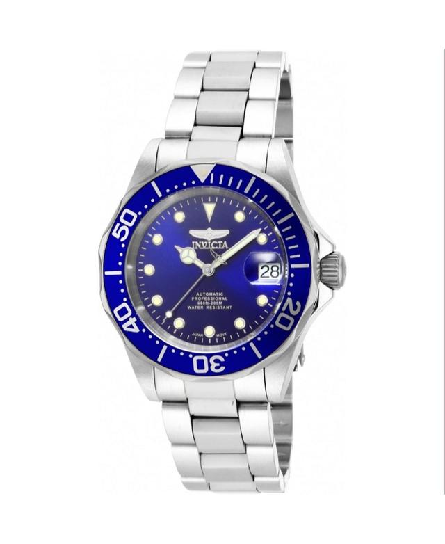 Invicta Mens 17040 Pro Diver Automatic 3 Hand Blue Dial Watch - Blue Product Image