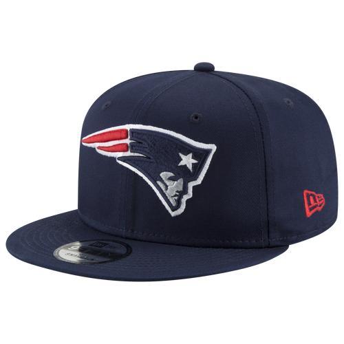 New Era Mens Patriots T/C Snapback - Navy/White Product Image