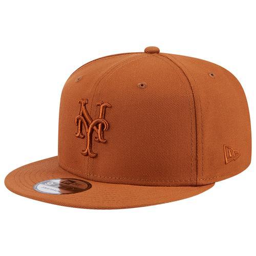 New Era Mens New York Mets New Era Mets 9Fifty Brown Tonal Snapback - Mens Product Image