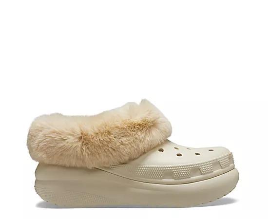 CROCS Classic Furever Crush Faux Shearling Lined Clog Product Image