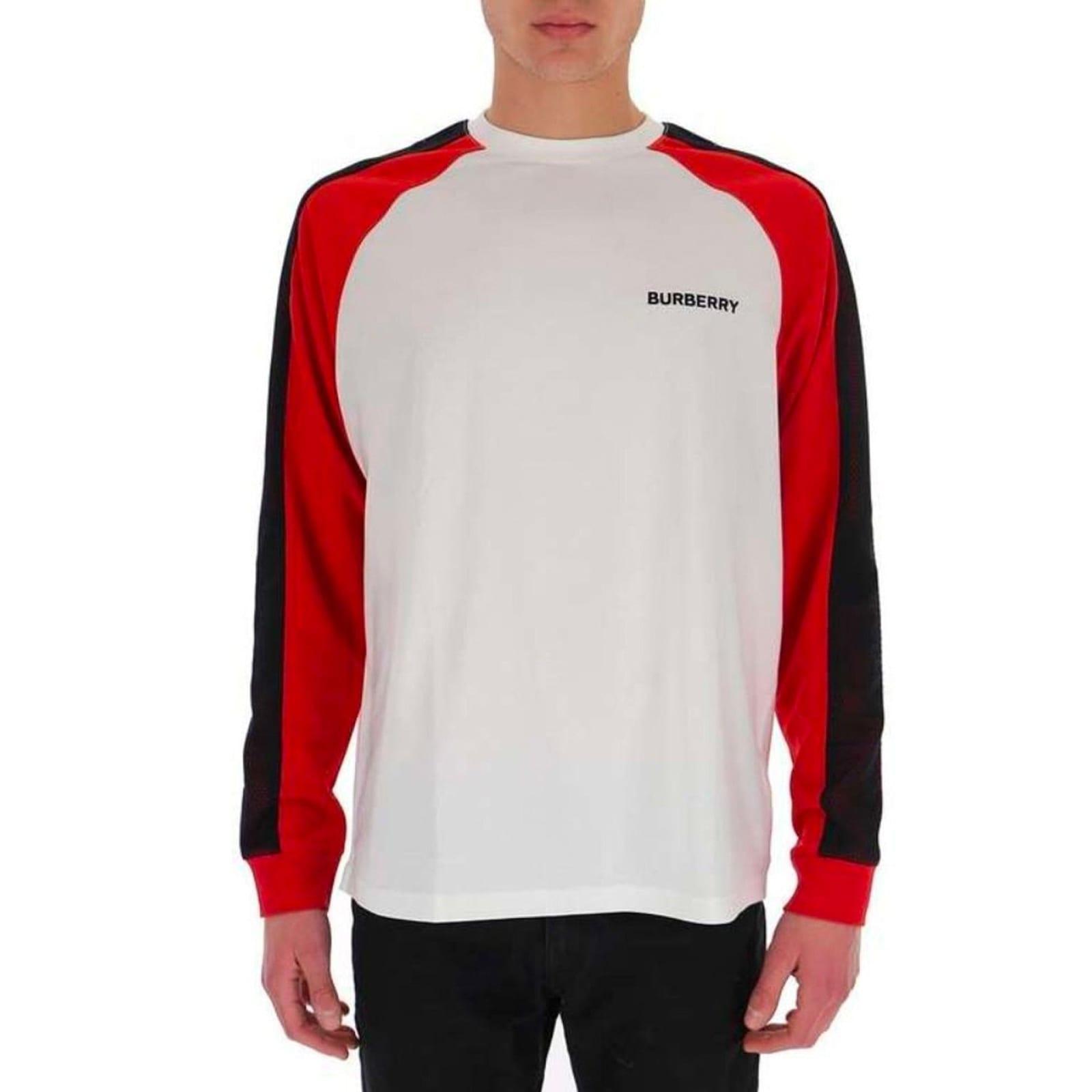 Logo Long Sleeved T-shirt In White Product Image