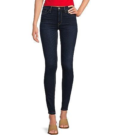 Hudson Jeans Barbara High Rise Super Skinny Jeans Product Image