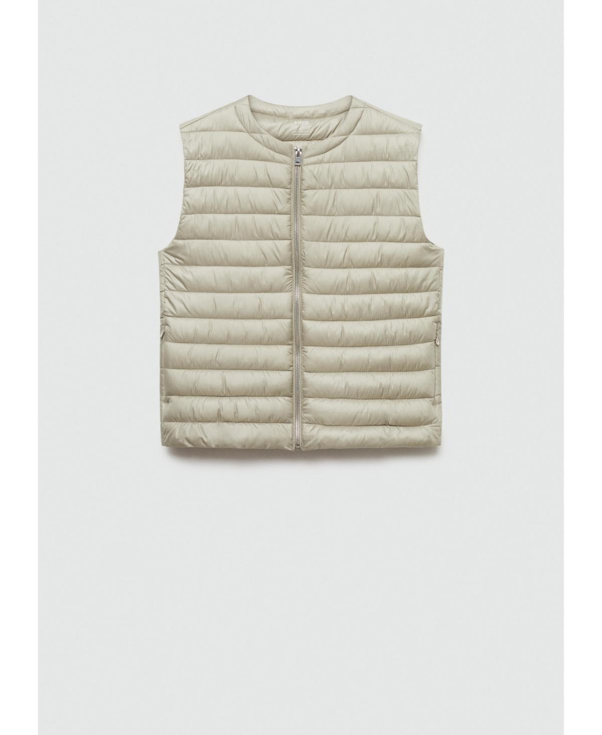 Mango Womens Quilted Vest Product Image