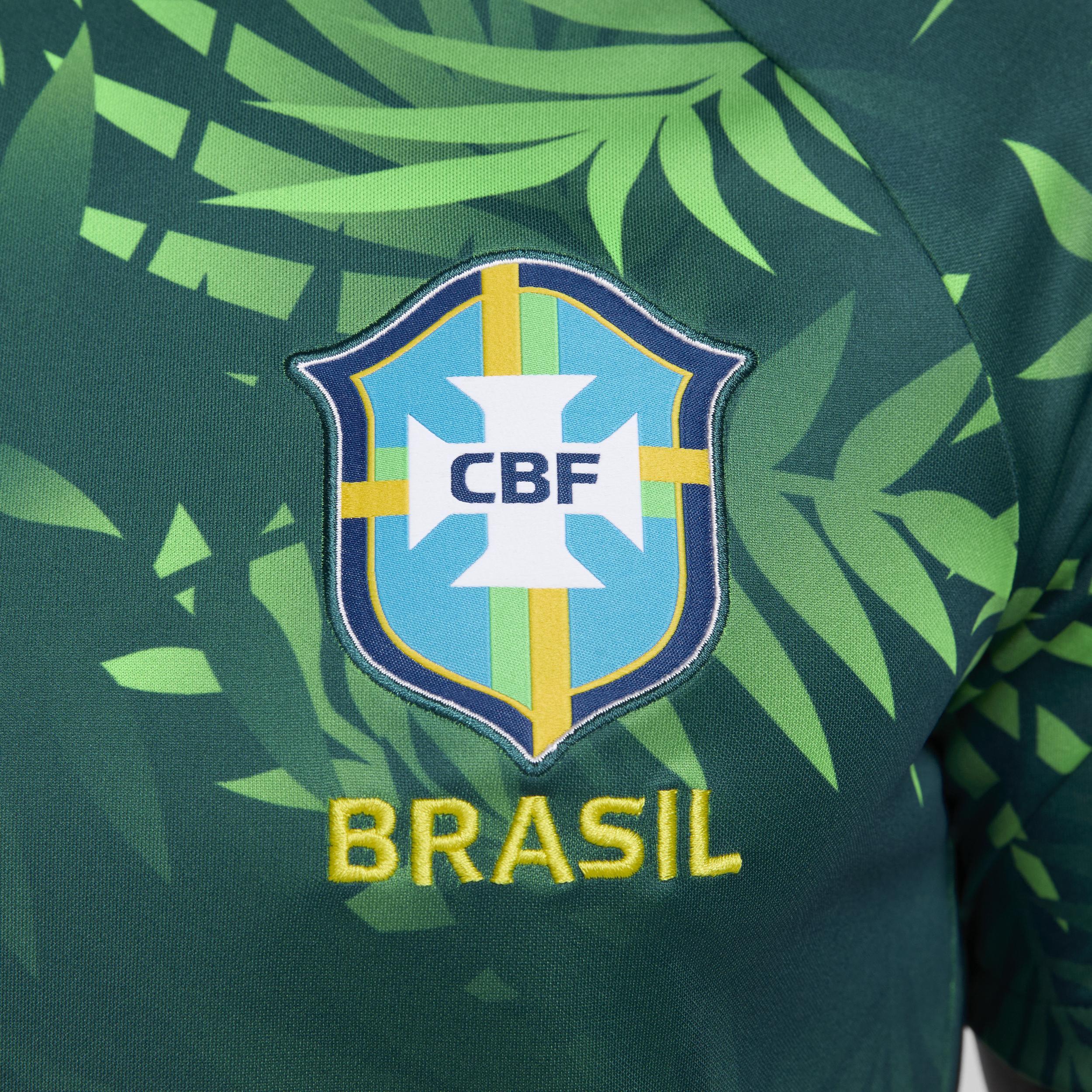 Brazil Academy Pro Nike Men's Dri-FIT Pre-Match Soccer Top Product Image