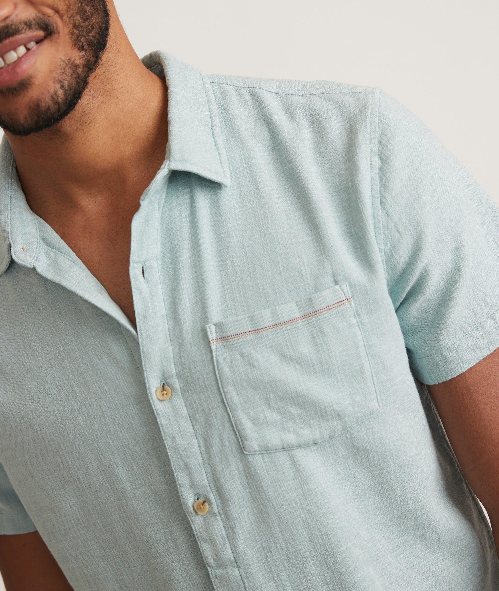 Stretch Selvage Short Sleeve Shirt Product Image