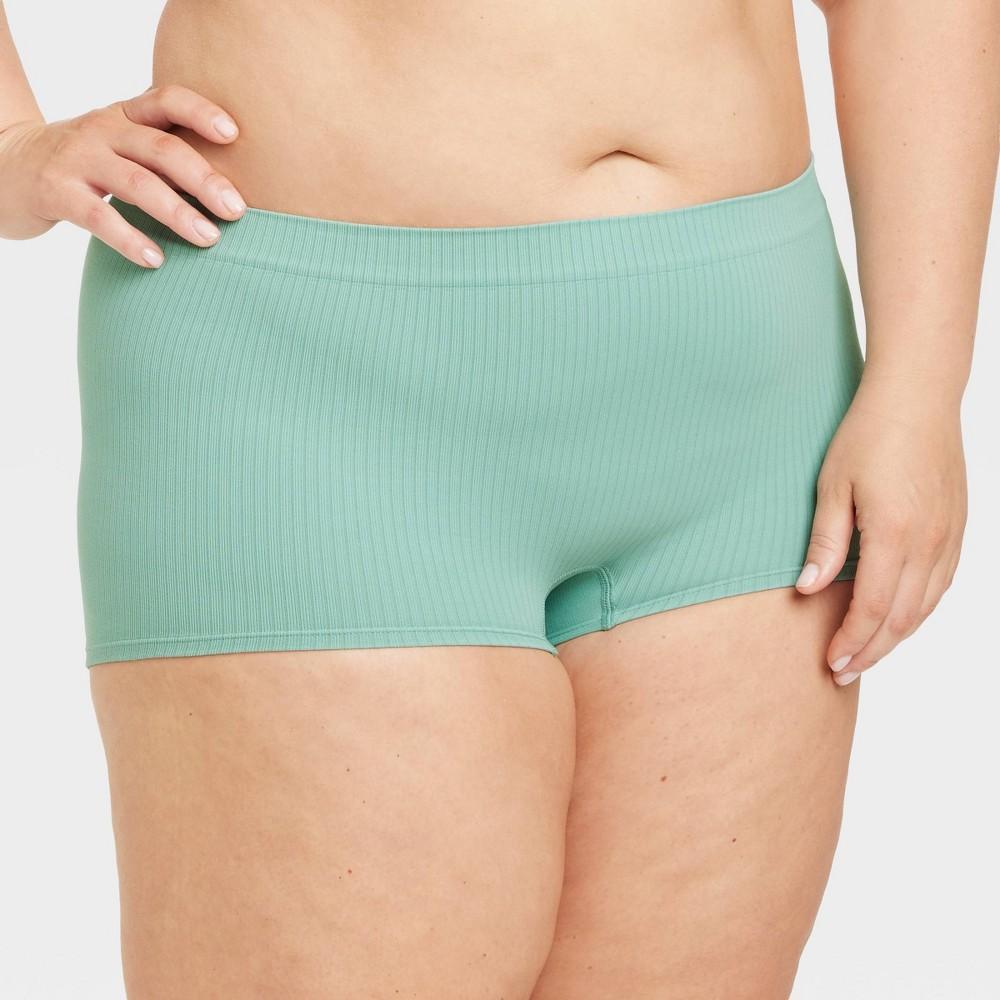 Womens Seamless Boy Shorts - Auden Tidal Flow 3X Product Image