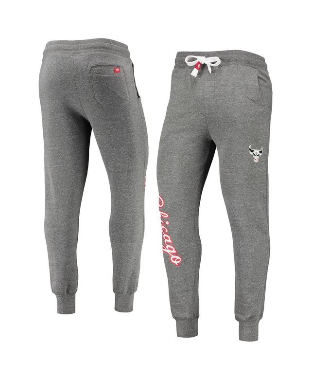 Mens Sportiqe Gray Chicago Bulls 2021/22 City Edition Daly Tri-Blend Jogger Pants Product Image