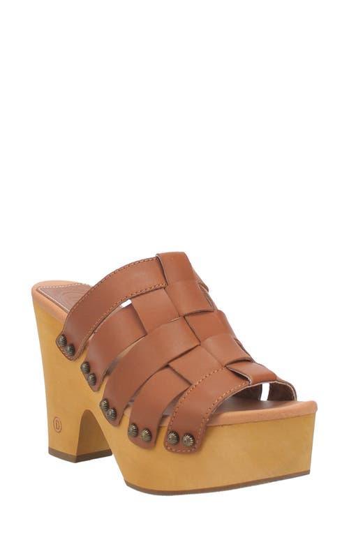 Dingo Dagwood Platform Slide Sandal Product Image