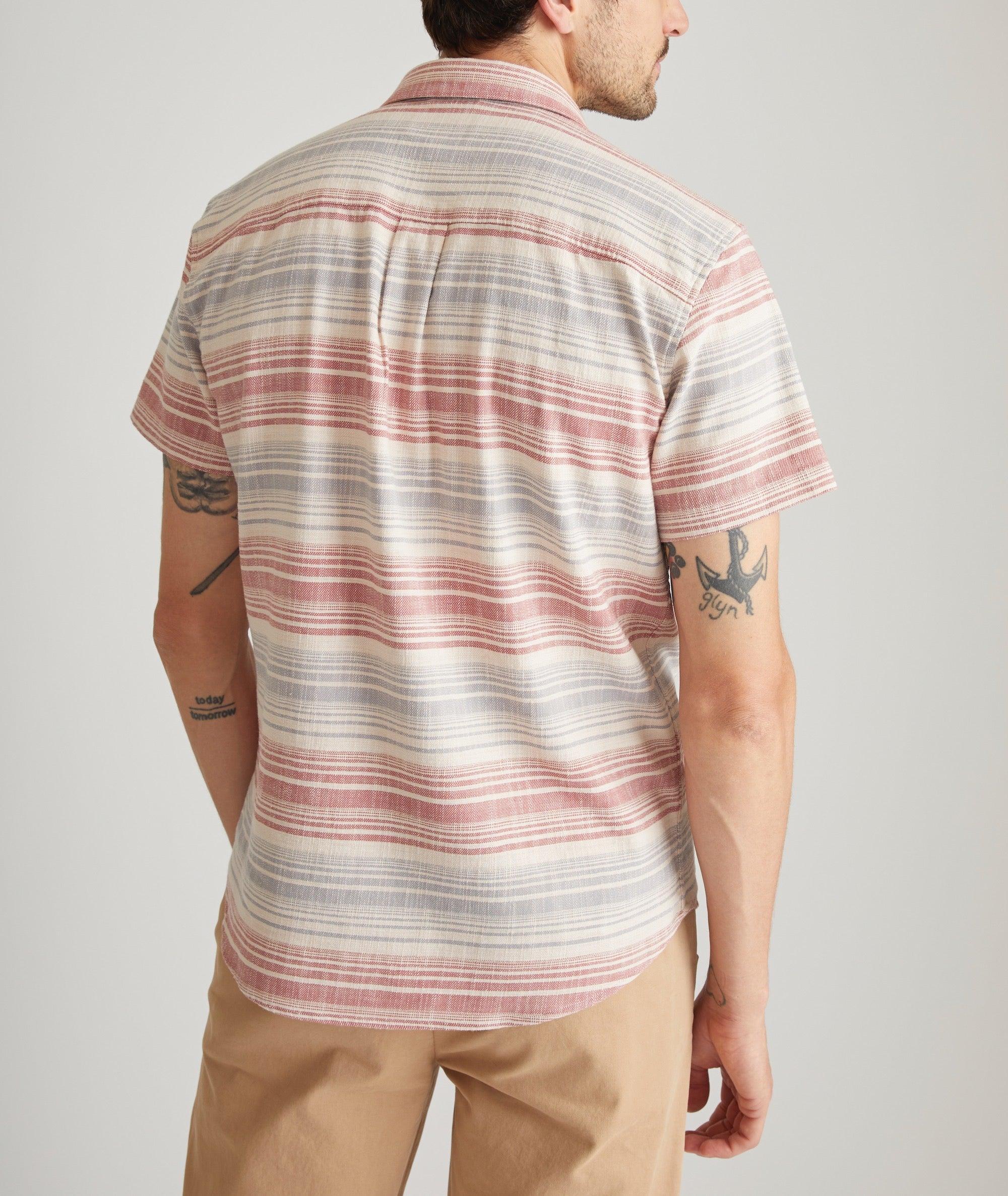 Stretch Selvage Short Sleeve Shirt Product Image