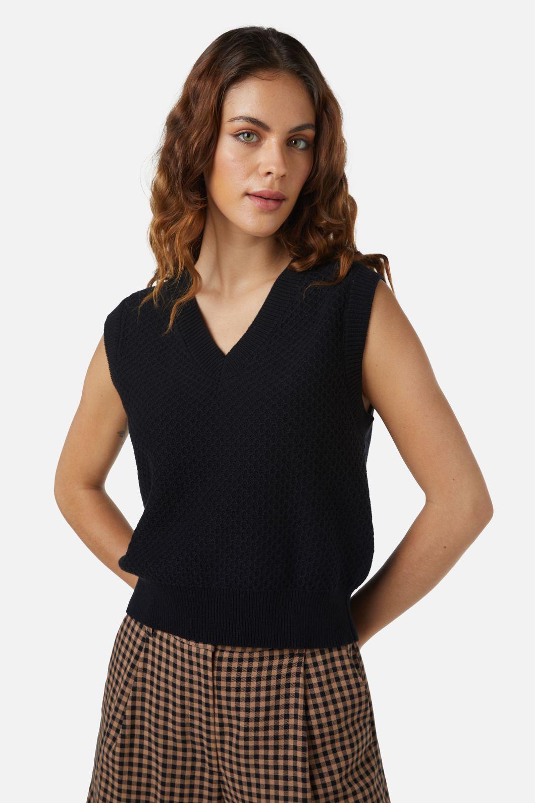 Avery Knit Vest Product Image