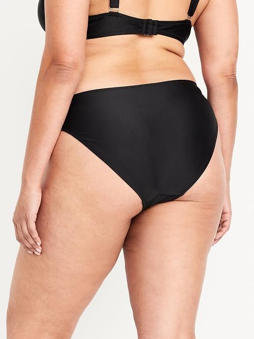 Mid-Rise Bikini Swim Bottoms Product Image