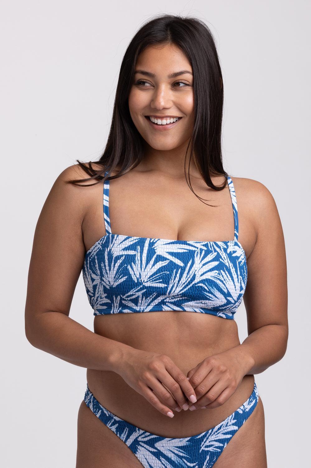 Eva Smocked Bikini Top Product Image