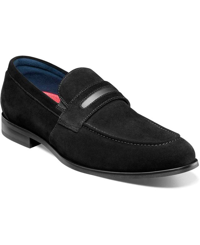 Stacy Adams Mens Burke Moc Toe Saddle Slip On Shoes Product Image