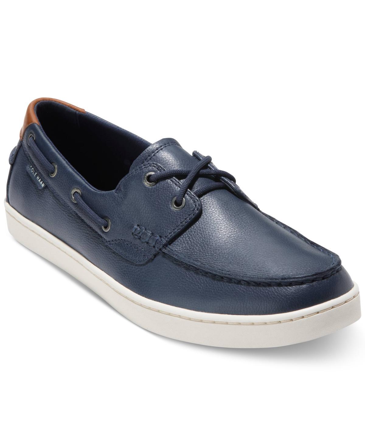 Cole Haan Mens Nantucket Boat Shoe - Navy Blazer Product Image