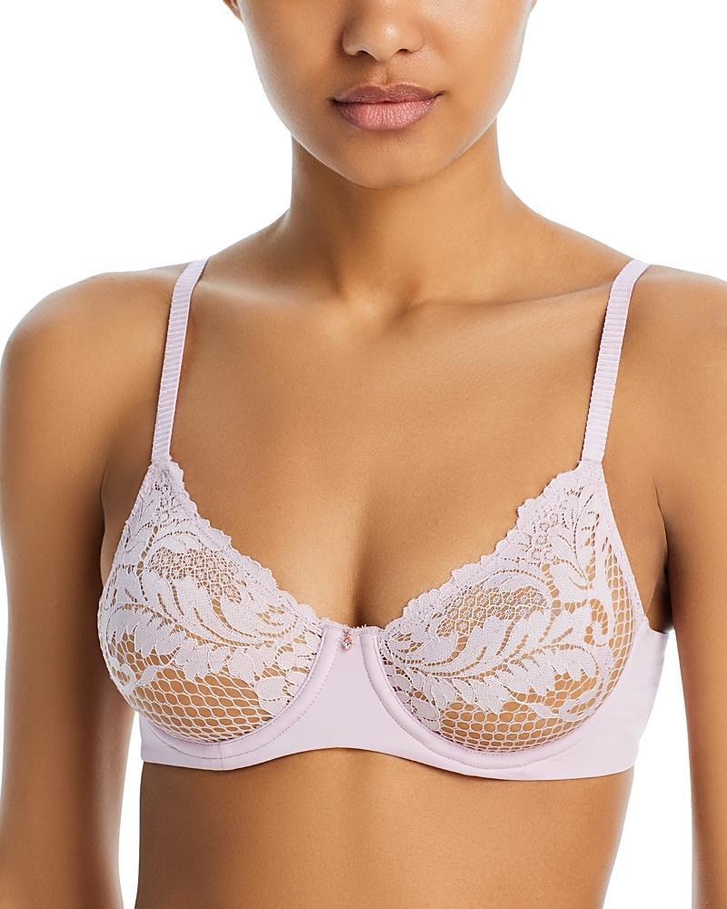 Le Mystre Lace Allure Unlined Underwire Bra Product Image