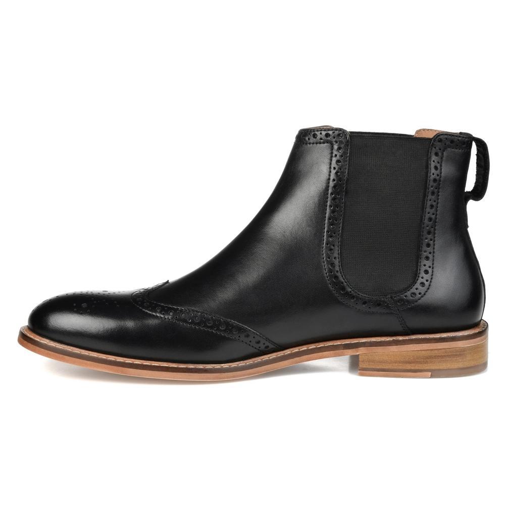 Thomas & Vine Watson Mens Wingtip Chelsea Boots Brown Product Image