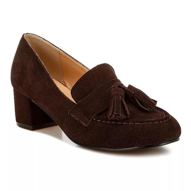 Rag & Co Aloha Womens Suede Loafers Product Image